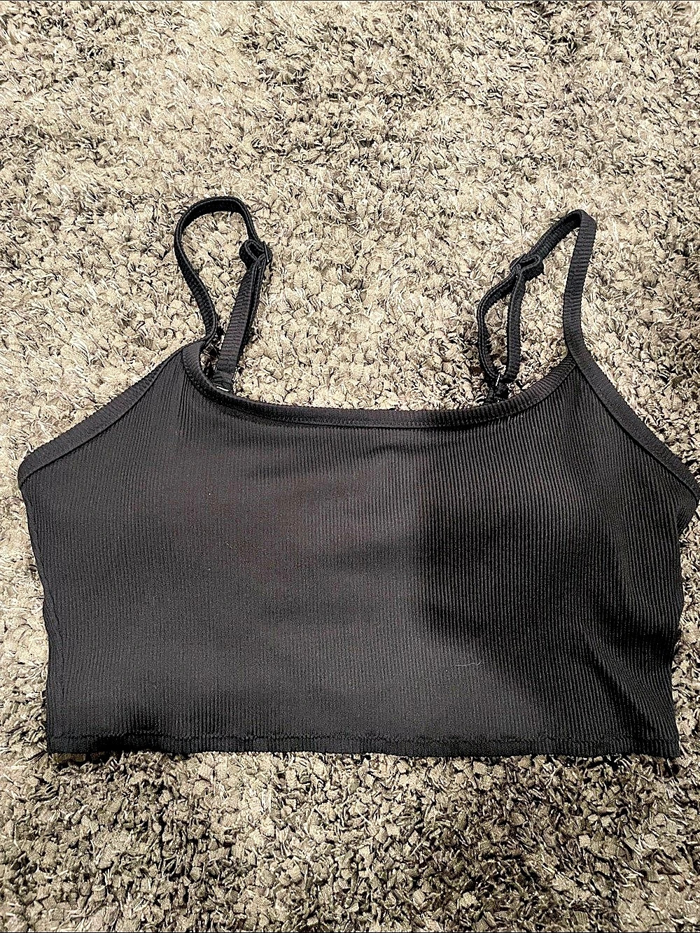 Aerie Real Good Scoop Ribbed Sports Bra